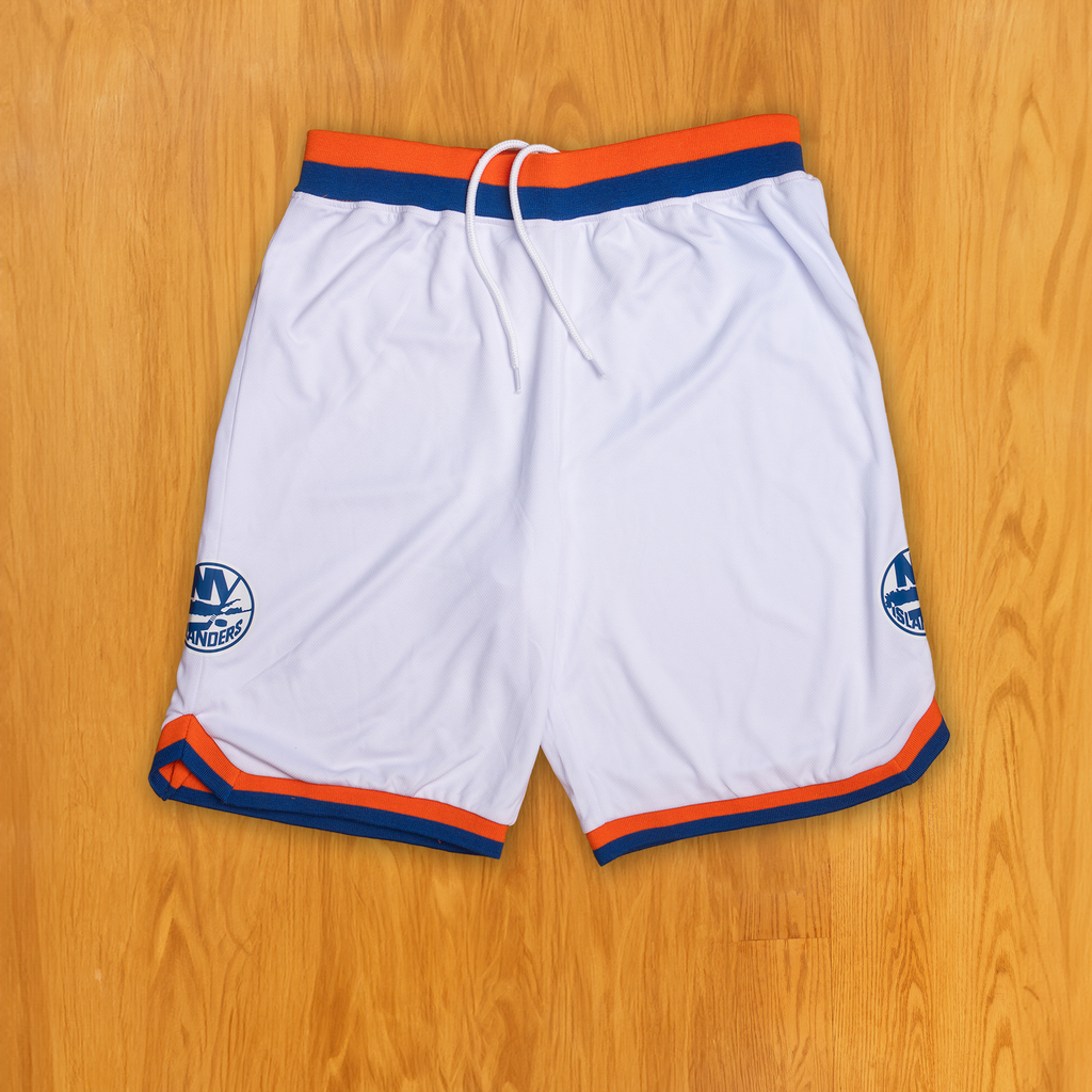 Islanders Sports Primary White Shorts