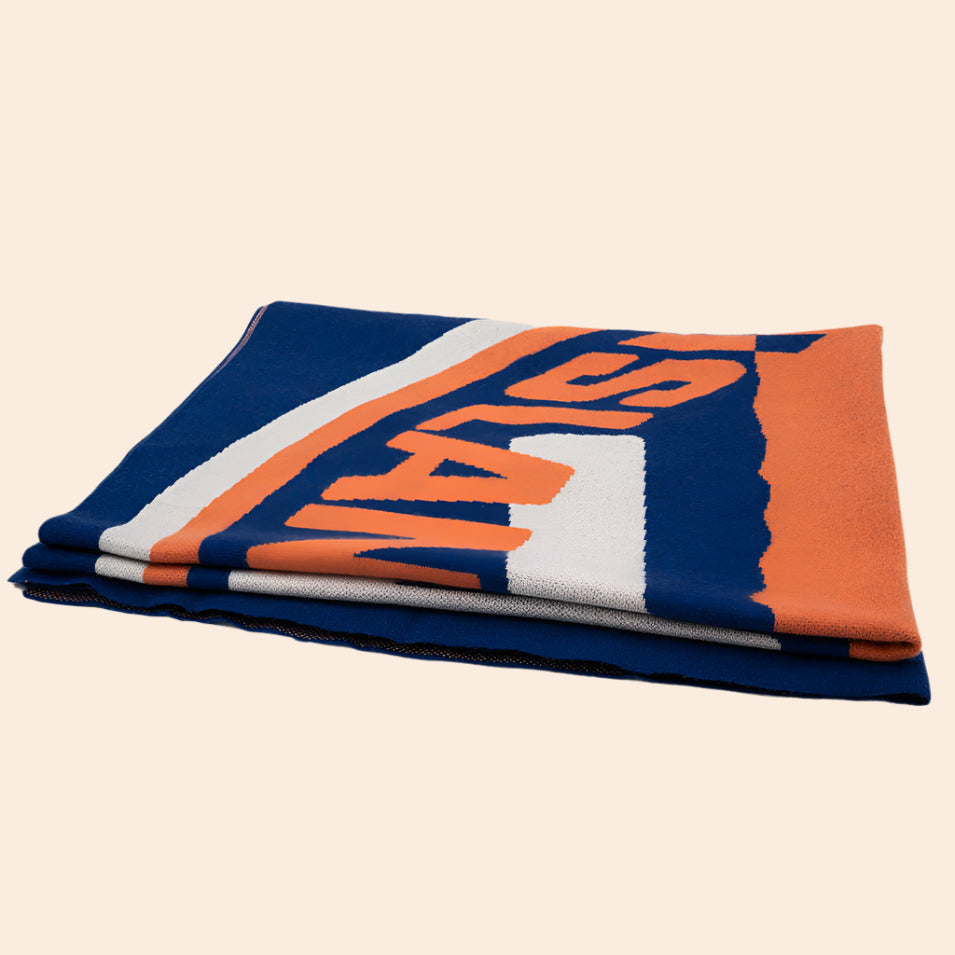 Blue hotsell cashmere throw