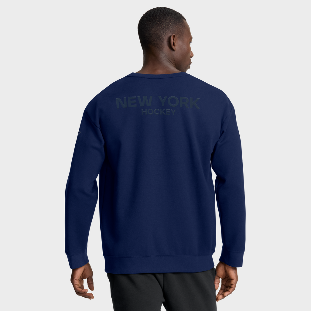Islanders Authentic Pro Road Fleece Tonal Crew