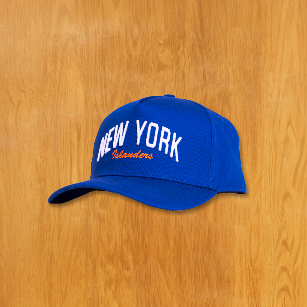 Islanders New York Script Royal Baseball Hat