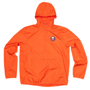 Islanders Hat Trick Orange Primary Windbreaker
