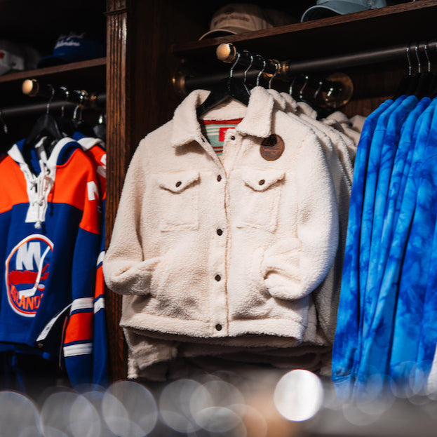 New York Islanders Women's Josie Sherpa Jacket | Isles Lab