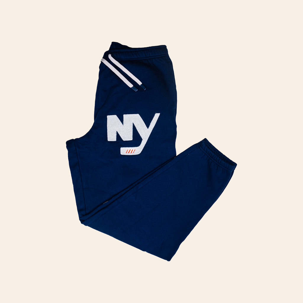 Islanders Retro Alternate Logo Navy Sweatpant