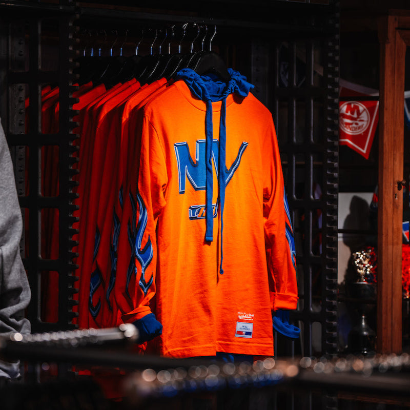 Islanders Platinum Ice Hockey Flame Orange Tee