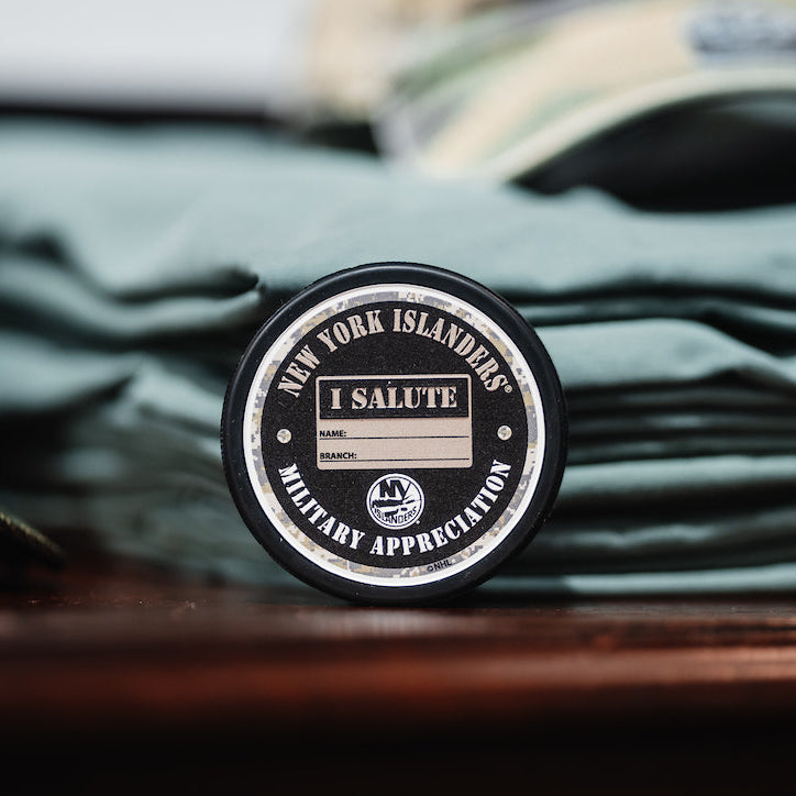 Islanders 2024 Military Appreciation Puck