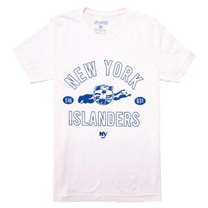 Long Island Lighthouse Cream Short Sleeve T-Shirt