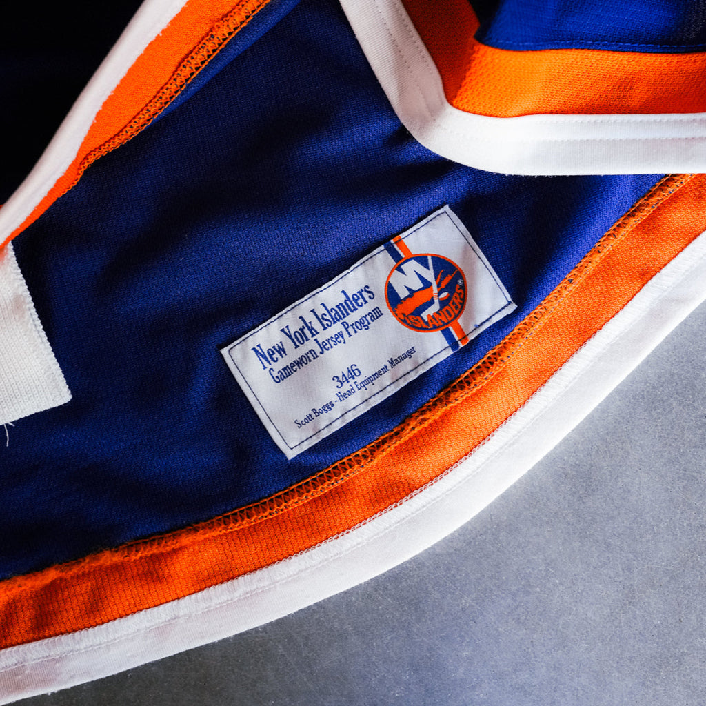 Brock Nelson Game Used Adidas Third Jersey