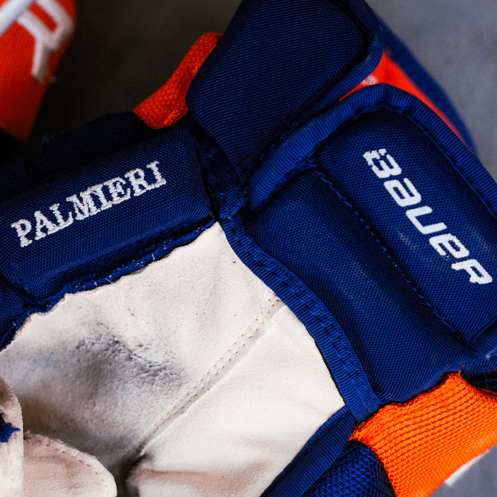 Kyle Palmieri Game Used Home/Away Gloves