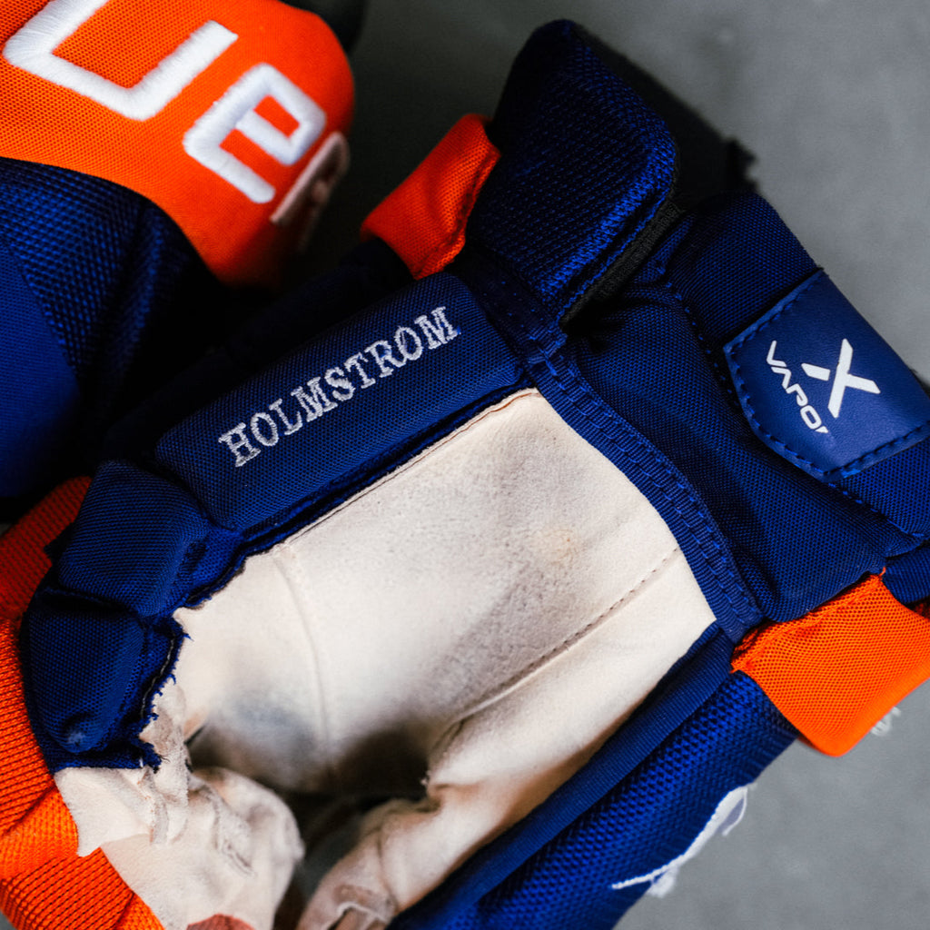 Simon Holmstrom Game Used Home/Away Gloves