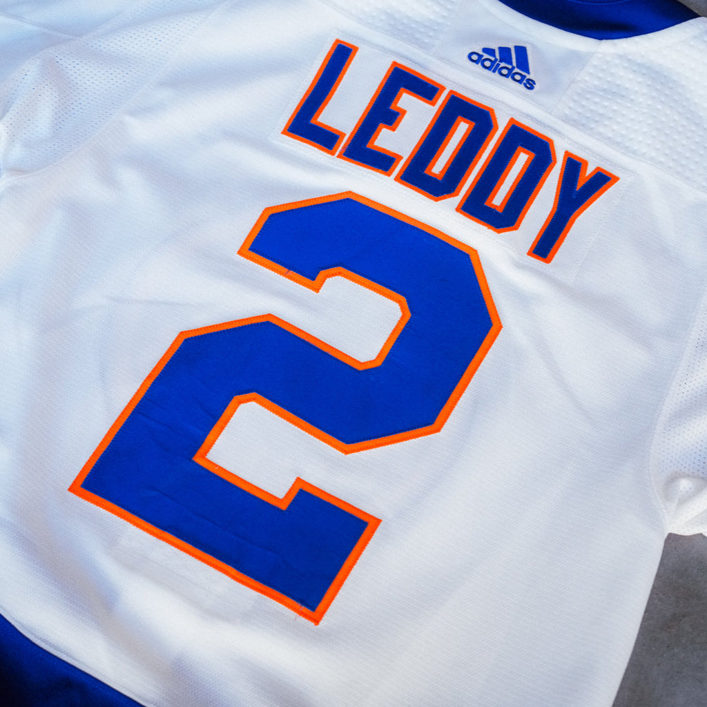 Nick Leddy Game Used Adidas Away Jersey