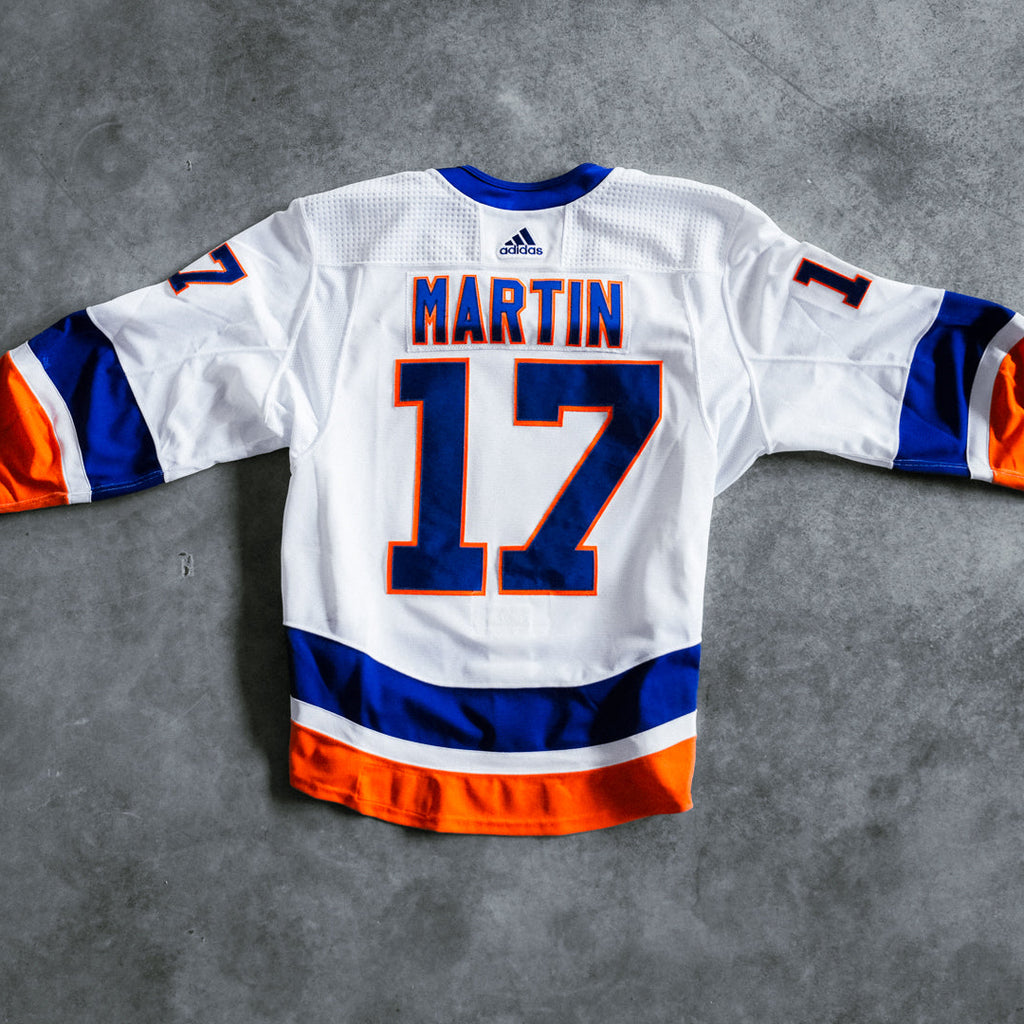 Matt Martin Game Used Adidas Away Jersey