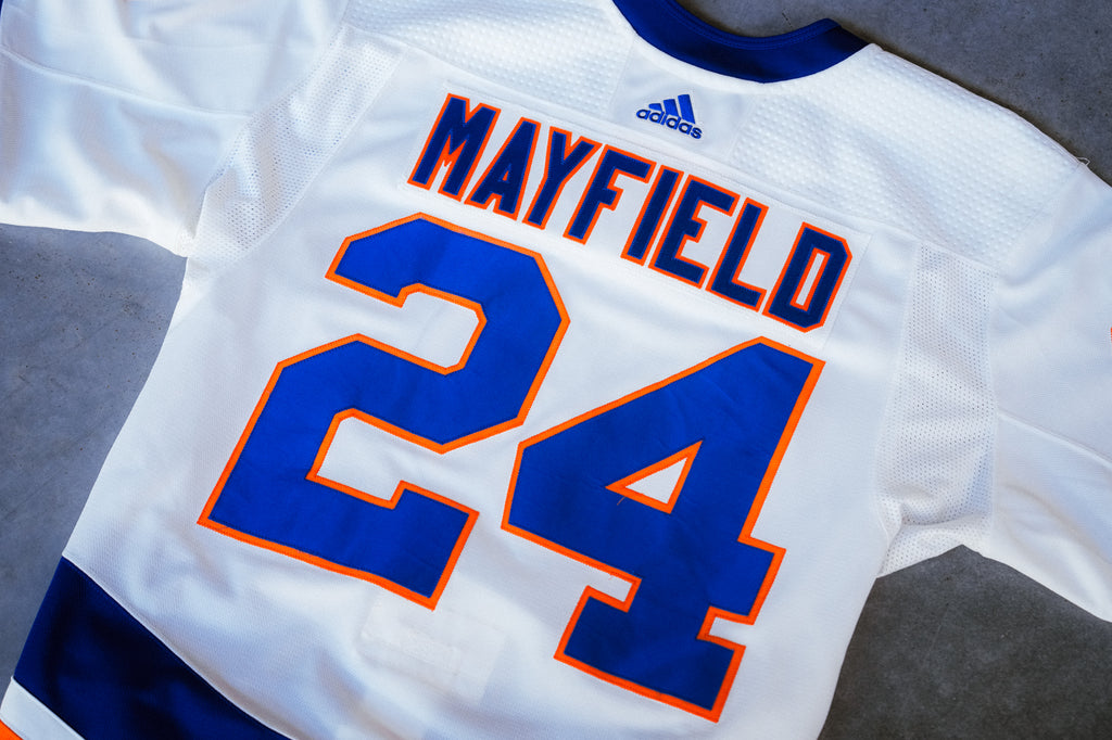 Scott Mayfield Game Used Adidas Away Jersey