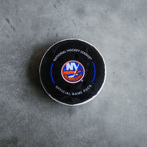 1/12/23 Game Used Goal Puck: Steel