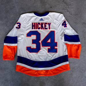 Hickey Game Used Away Jersey