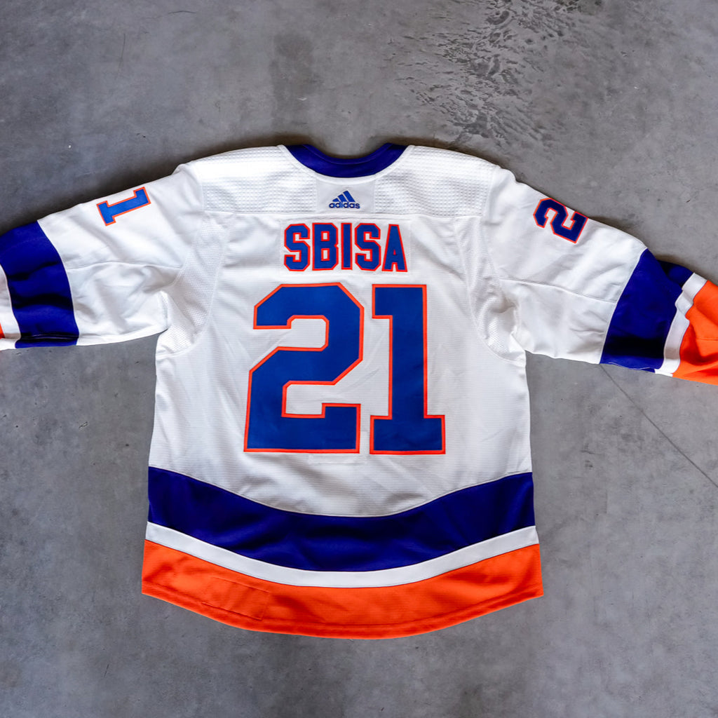 Luca Sbisa Game Used Adidas Away Jersey