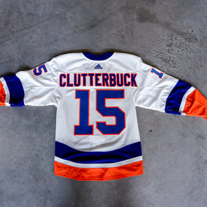 Clutterbuck Game Used Away Jersey