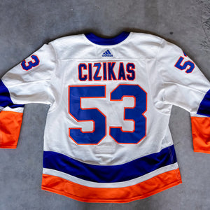 Cizikas Game Used Away Jersey