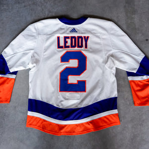 Leddy Game Used Away Jersey
