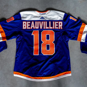 Beauvillier Game Used Third Jersey