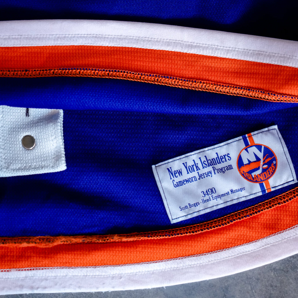 Anders Lee Game Used Adidas Third Jersey