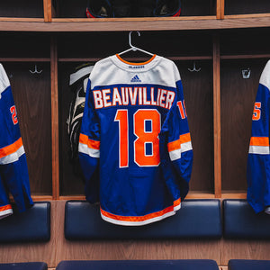 Beauvillier Game Used Third Jersey