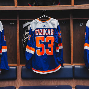 Cizikas Game Used Third Jersey