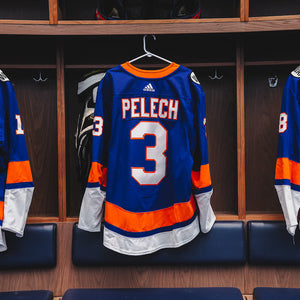 Pelech Game Used Home Jersey