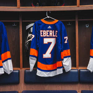 Eberle Game Used Home Jersey