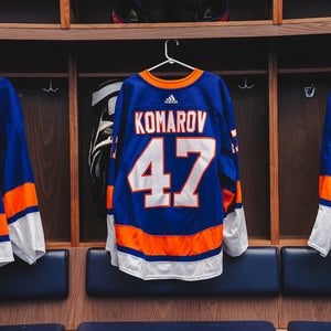 Komarov Game Used Home Jersey