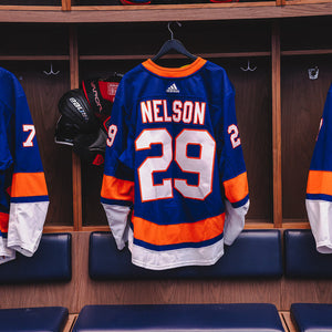 Nelson Game Used Home Jersey