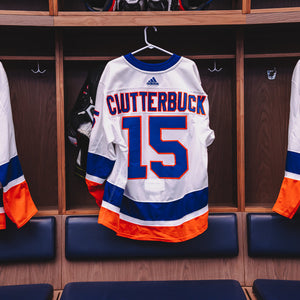 Clutterbuck Game Used Away Jersey