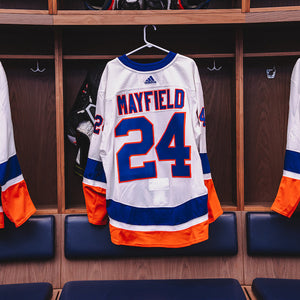 Mayfield Game Used Away Jersey