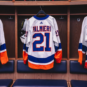 Palmieri Game Used Away Jersey