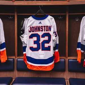 Johnston Game Used Away Jersey