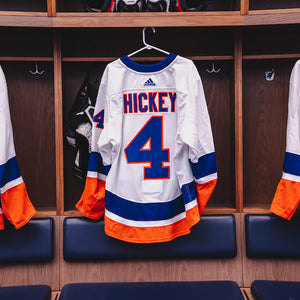 Hickey Game Used Away Jersey