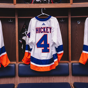 Hickey Game Used Away Jersey