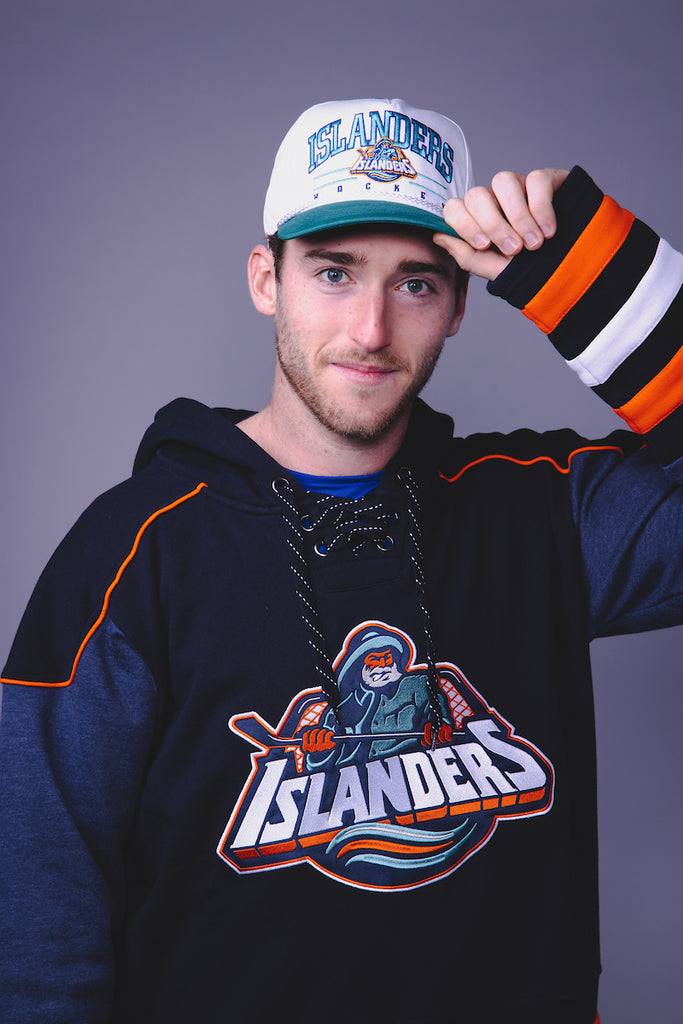 Islanders Fisherman Lacer Stripe Hoodie