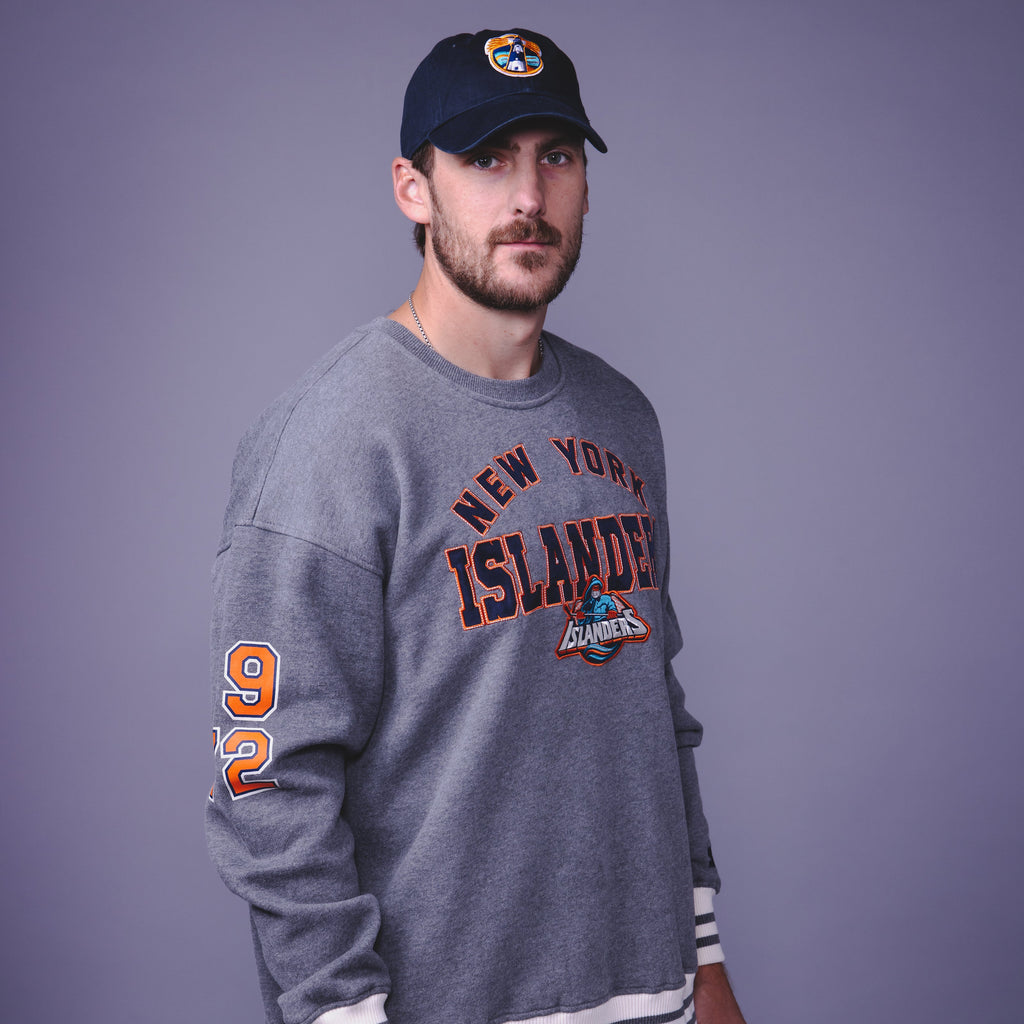Islanders Fleece Fisherman Huddle Crewneck