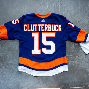Clutterbuck Game Used Home Jersey