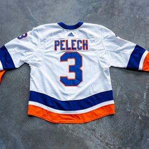 Pelech Game Used Away Jersey