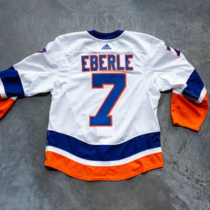 Eberle Game Used Away Jersey