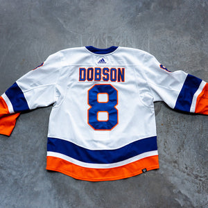 Dobson Game Used Away Jersey