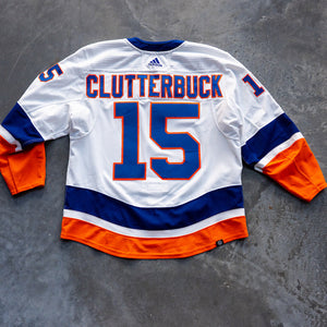 Clutterbuck Game Used Away Jersey