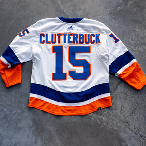 Clutterbuck Game Used Away Jersey