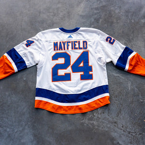 Mayfield Game Used Away Jersey