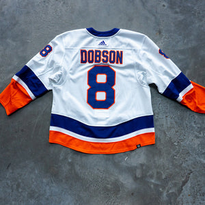 Dobson Game Used Away Jersey