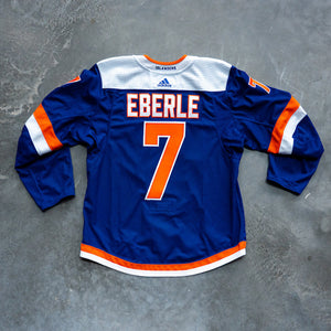 Eberle Game Used Third Jersey