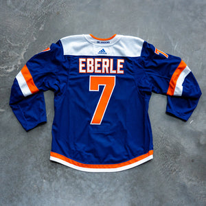 Eberle Game Used Third Jersey