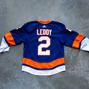 Leddy Game Used Home Jersey