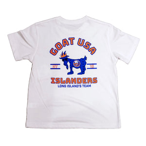 GOAT USA Adult White Tee